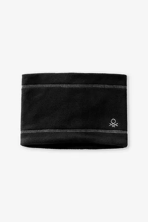 Benetton Logo-Embroidered Fleece Neck Warmer