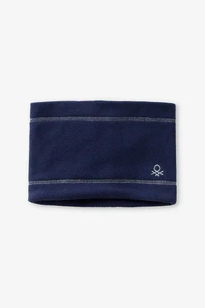 Benetton Logo-Embroidered Fleece Neck Warmer