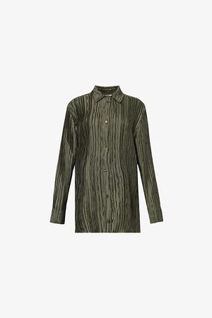 16Arlington Womens Marley Pleated Woven Shirt