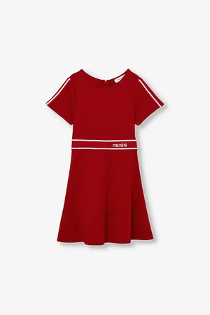 Reiss Lowri Logo-Print Interlock-Jersey Dress 4-9 Years