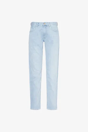 ELEVENTY Mens Straight-Leg Five-Pocket Jeans