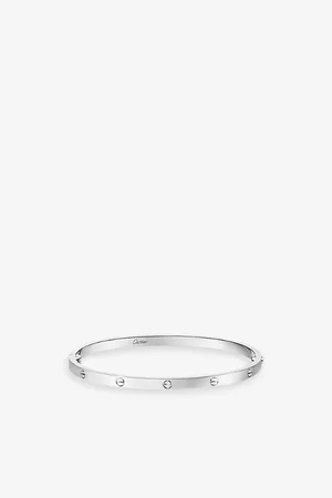 Cartier Womens Love Small 18ct White-Gold Bracelet