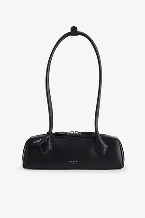 Alaïa Womens Le Teckel Small Leather Shoulder Bag