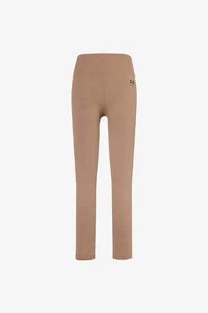 P.E Nation Womens Restore Seamless High-Rise Stretch-Woven Leggings