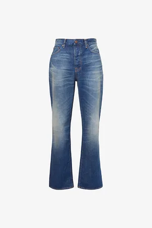 Nudie Jeans Mens Tuff Tony Loose Straight-Leg Denim Jeans