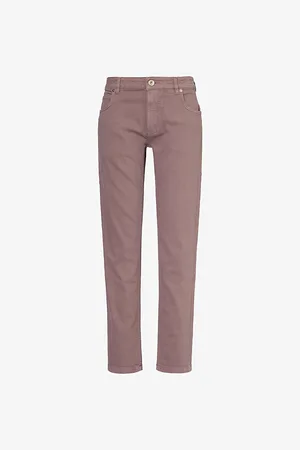 ELEVENTY Mens Straight-Leg Five-Pocket Denim Jeans