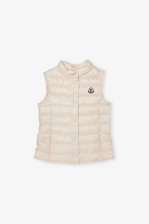 Moncler Liane Brand-Badge Padded Shell-Down Gilet 4-12 Years