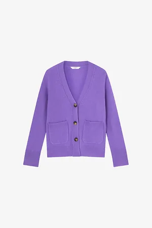 LK Bennett Womens Carine V-Neck Wool Cardigan