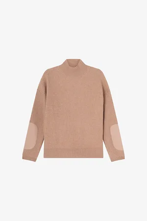 LK Bennett Womens Everly Ribbed Wool-Blend Jumper