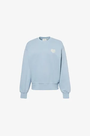 Carhartt Womens Productions Graphic-Print Cotton Sweatshirt