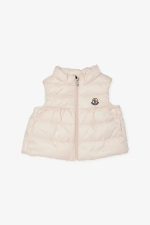 Moncler Hiva Logo-Patch Puffer Gilet 9-36 Months