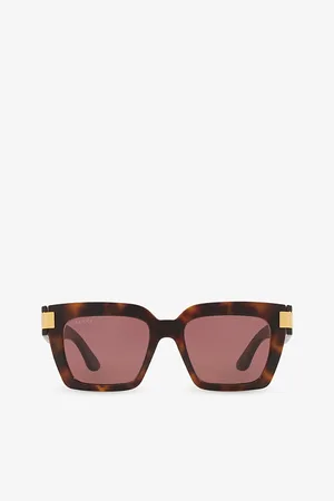 Gucci Gg1689S Square-Shape Acetate Sunglasses