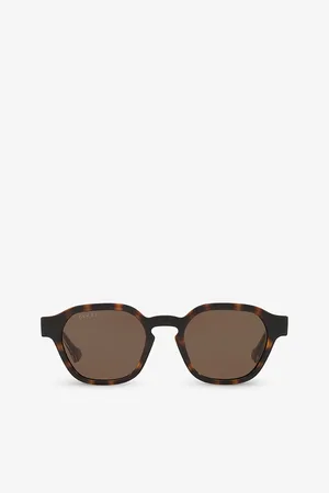 Gucci Womens Gg1730S Square-Shape Acetate Sunglasses