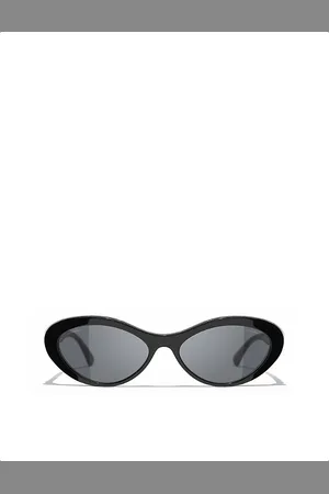 CHANEL Womens Ch5416 Oval-Frame Acetate Sunglasses