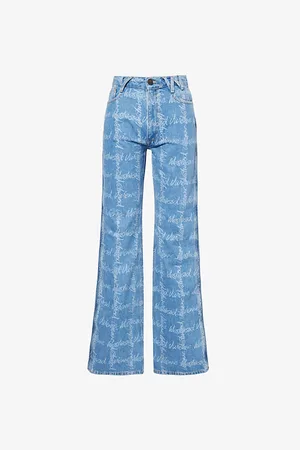Vivienne Westwood Womens Ray Five-Pockets Straight-Leg Mid-Rise Denim Jeans