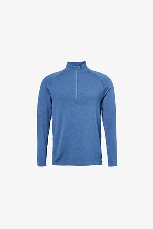 Lululemon Mens Metal Vent Tech Half-Zip Stretch-Woven Sweatshirt