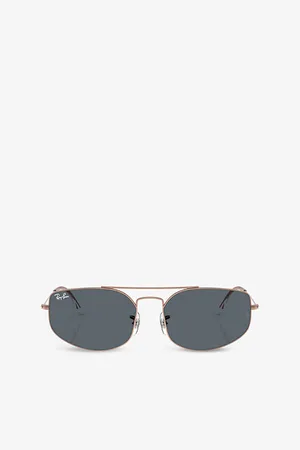 Ray-Ban Womens Rb3845 Explorer V Irregular-Frame Metal Sunglasses