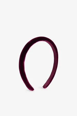 Jennifer Behr Womens Tiana Padded Velvet Headband