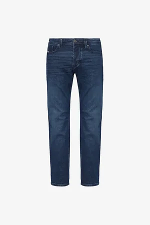 Diesel Mens 1986 Larkee-Beex Five-Pockets Tapered-Leg Regular-Fit Stretch-Denim Jeans