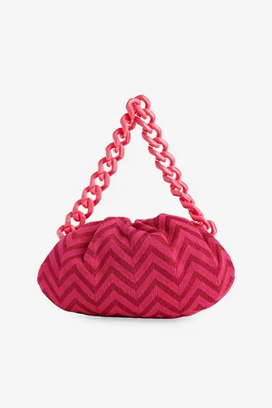 Missoni Womens Pouch Medium Woven Bag