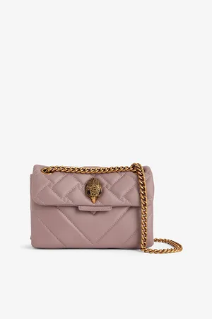 Kurt Geiger Womens Mini Kensington Leather Shoulder Bag