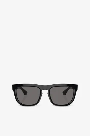 Burberry Womens Be4431U Rectangle-Frame Acetate Sunglasses