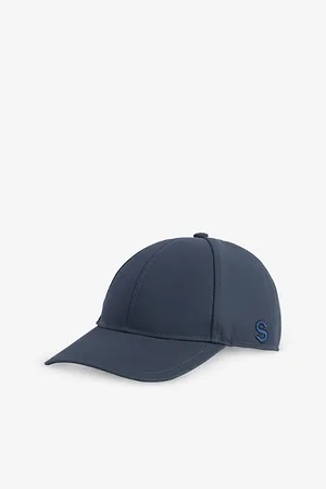 SACAI Mens Drawstring Logo-Embroidered Woven Cap