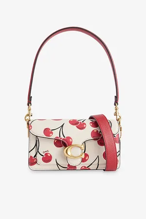 Coach Womens Cherry Tabby 20 Leather Cross-Body Bag