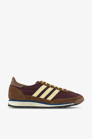 adidas Womens Sl 72 Suede and Mesh Low-Top Trainers
