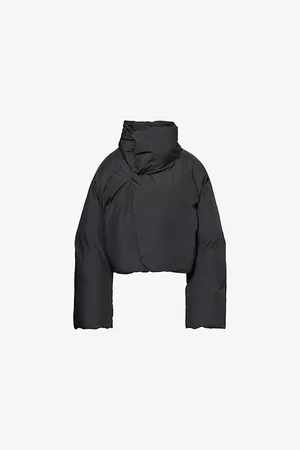 Entire Studios Womens Dbl Hooded Shell-Down Puffer Jacket