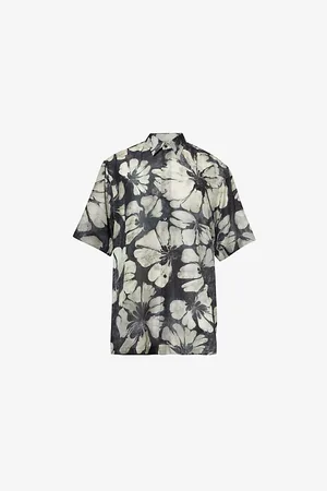 DRIES VAN NOTEN Mens Cassidye Printed Silk Shirt