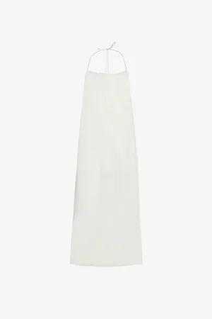 CFCL Womens Milan Halterneck Apron Knitted Midi Dress