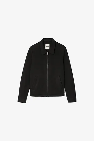 Sandro Mens Long-Sleeve Regular-Fit Knitted Jacket