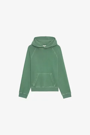 Zadig & Voltaire Womens Georgy Rhinestone-Embellishment Cotton-Jersey Hoody