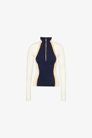 Cordova Womens Geilo Zipped Long-Sleeve Merino-Wool Jumper