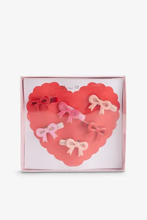 Meri Meri Bow Hair Clips Pack Of Six