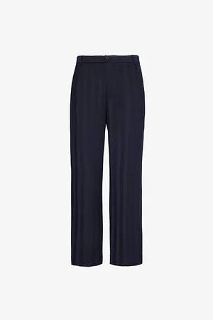 Missoni Mens Zigzag-Woven Straight-Leg Cotton-Blend Jogging Bottoms