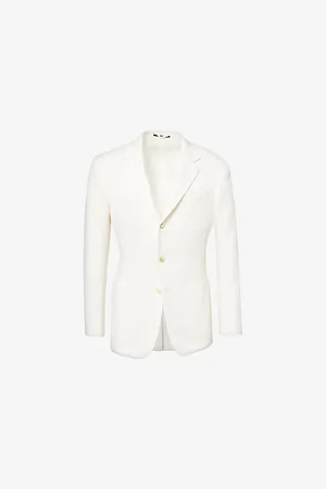 Dunhill Mens Notched-Lapel Regular-Fit Cotton Blazer
