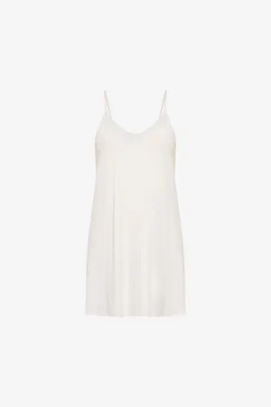 SKIN Womens Sexy Scoop-Neck Cotton Slip Dress