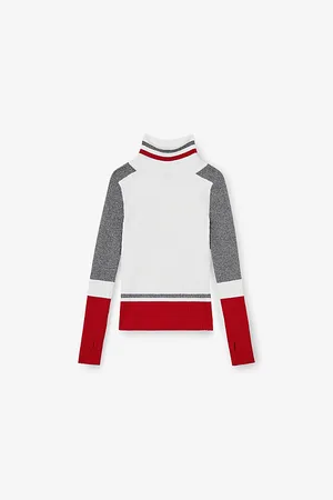 Reiss Skye Colour-Block Ribbed Stretch-Knit Jumper 4-13 Years
