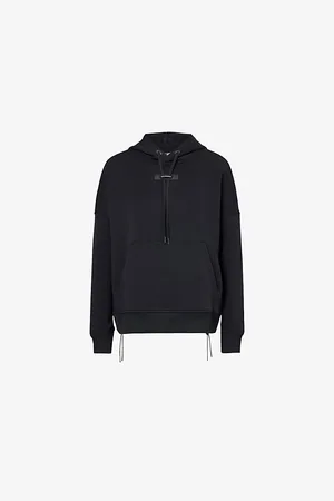 On Running Womens Drop-In Pocket Relaxed-Fit Jersey Hoody