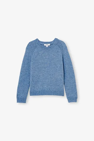 Reiss Crew-Neck Long-Sleeve Merino-Wool Jumper 3-14 Years