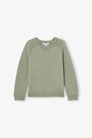 Reiss Crew-Neck Long-Sleeve Merino-Wool Jumper 3-14 Years