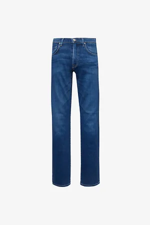 Citizens of Humanity Mens Gage Brand-Patch Straight-Leg Regular-Fit Stretch-Denim Blend Jeans