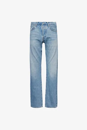 Citizens of Humanity Mens The Rigid Fifty Brand-Patch Straight-Leg Regular-Fit Denim Jeans