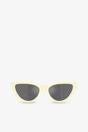 Burberry Womens Be4436U Cat-Eye Acetate Sunglasses