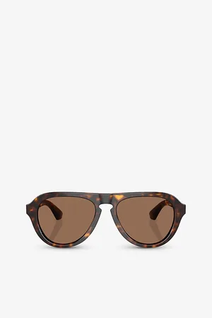 Burberry Be4437U Pilot-Frame Acetate Sunglasses