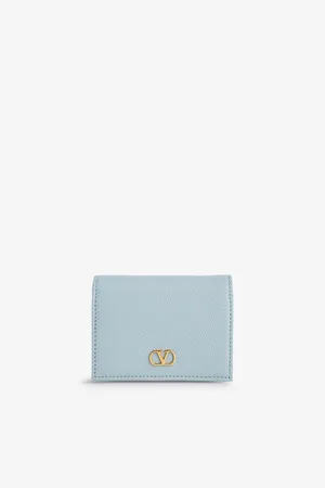 VALENTINO GARAVANI Womens Vlogo Signature Leather Wallet