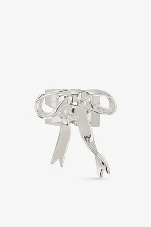 Maje Womens Bow Brass Ring