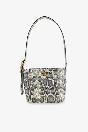 Kurt Geiger Womens Chelsea Leather Bucket Bag